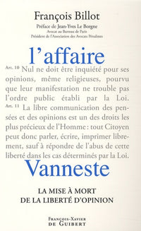 l'affaire Vanneste