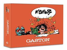 L'agenda-calendrier Gaston Lagaffe 2018