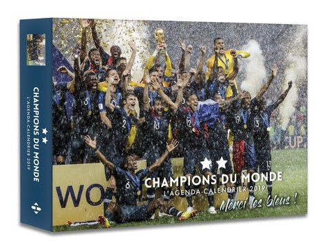 L'agenda-calendrier Champions du Monde 2019
