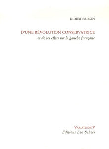 D'une révolution conservatrice