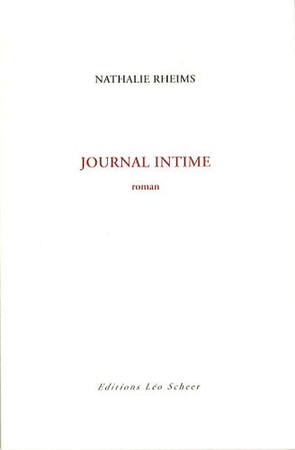 journal intime, roman