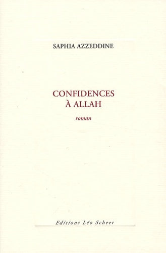 Confidences à Allah