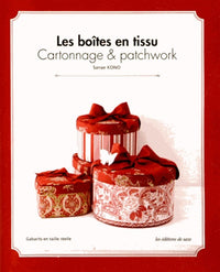Les boîtes en tissu : Cartonnage & patchwork, Gabarits en taille réelle