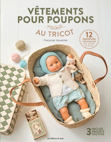Vêtements pour poupons au tricot