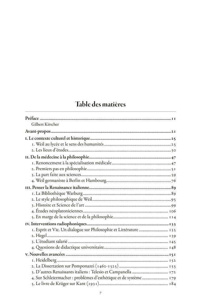 L'itinéraire philosophique du jeune Éric Weil