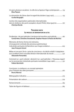 La résilience des villes portuaires européennes