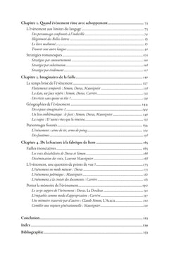 Aux frontières du langage, l'évènement