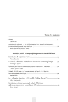 La sociologie face à la maladie d'Alzheimer