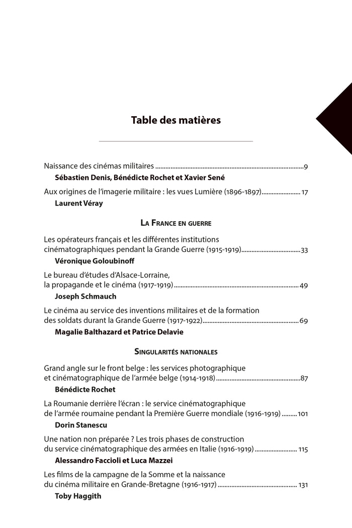 Naissance des cinémas militaires (1914-1939)