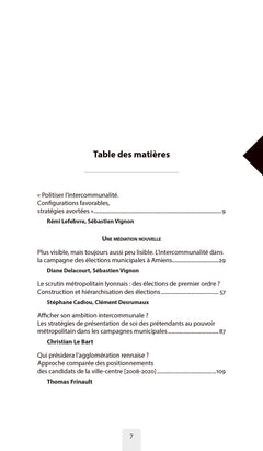 Politiser l'intercommunalité ?