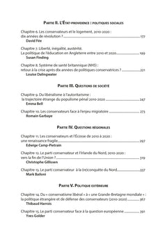 Le Parti conservateur britannique au pouvoir (2010-2020)