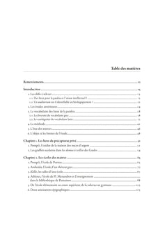 Archéologie des lieux d'enseignement dans le monde romain