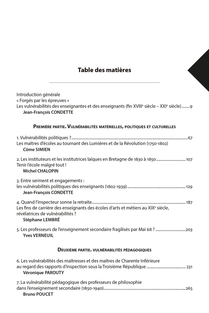 De la difficulté d'enseigner