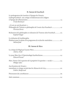 La réalisation de la philosophie à l'époque du Vormärz