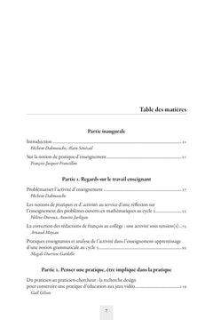 Pratiques et activités : perspectives actuelles en éducation