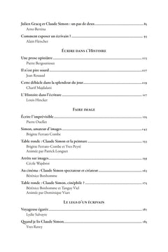 Claude Simon, l'inépuisable chaos du monde