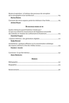 Les intérieurs aujourd'hui