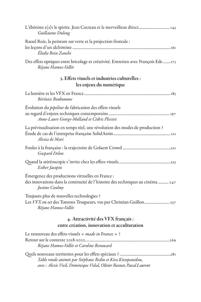 Truquer, Créer, Innover