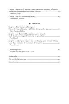 À la recherche de la décision