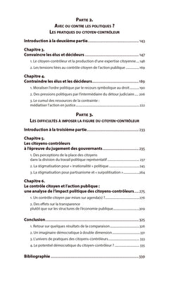 Les citoyens-contrôleurs de l'action publique