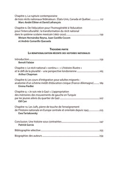 Histoires nationales et narrations minoritaires