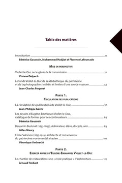 Les élèves d'Eugène Viollet-le-Duc