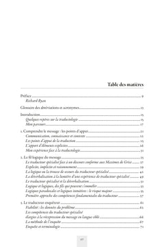 Réflexion traductologique d'un professionnel