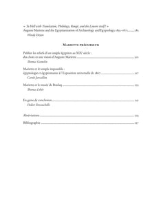 Auguste Mariette. Deux siècles après