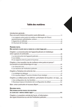 La justice ouest-allemande face aux médias (1945-1963)