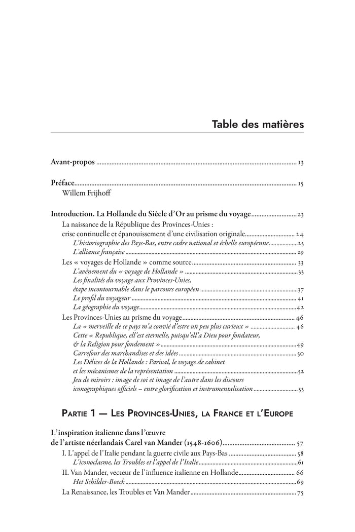 La république des Provinces Unies dans les récits de voyageurs français