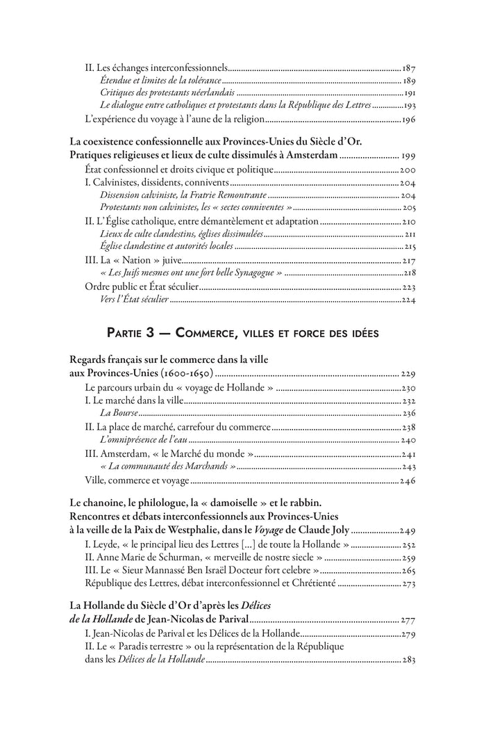 La république des Provinces Unies dans les récits de voyageurs français