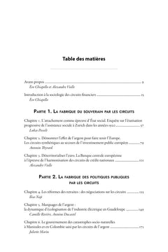 Sociologie des circuits financiers