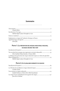 Risques industriels majeurs et environnements
