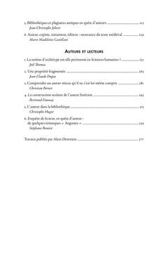 Regards croisés sur l'auteur
