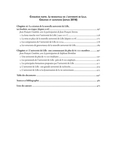 Histoire de l'Université de Lille Tome 2