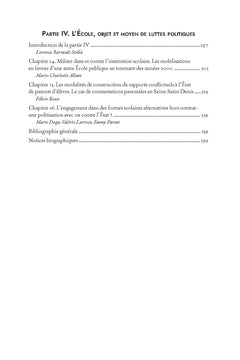 Fabrique politique de l'École, fabrique scolaire du politique