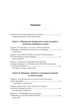 Les sciences sociales face aux armées