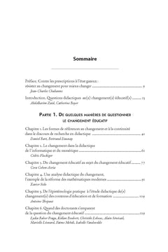 Questions didactiques au(x) changement(s) éducatif(s)
