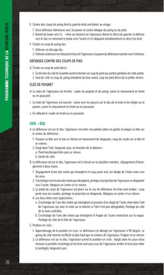 Krav Maga, niveau intermédiaire de self-défense
