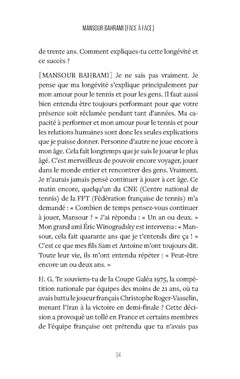 Face à face Mansour Bahrami