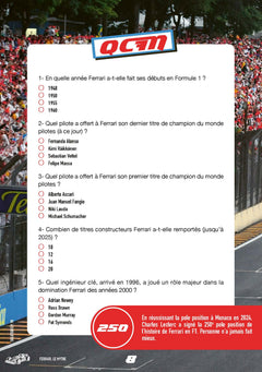 Avez-vous la culture F1 ?