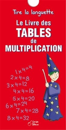 Le livre des tables de multiplication