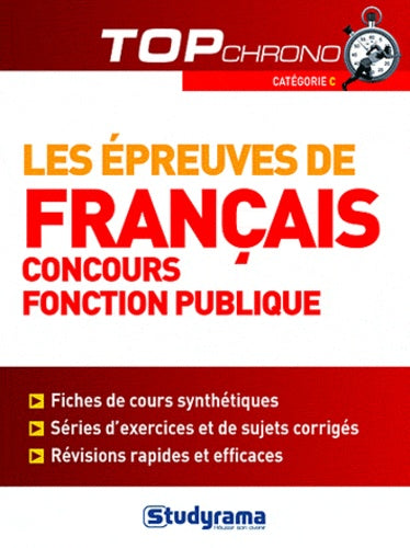 Les épreuves de français - Concours de la fontion publique