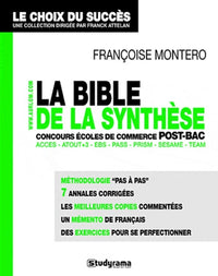 Bible de la synthèse - Concours des écoles de commerce post-bac