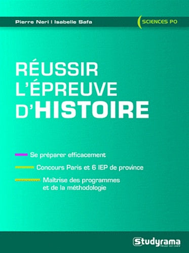 Réussir l'épreuve d'histoire à Sciences Po