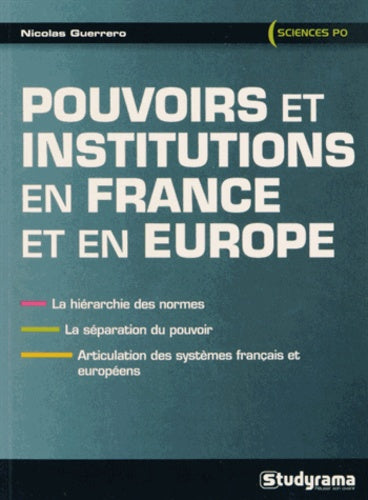 Pouvoirs et institutions en France et en Europe