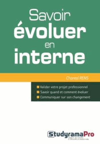 Savoir évoluer en interne
