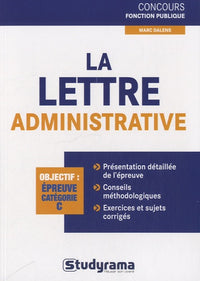 La lettre administrative