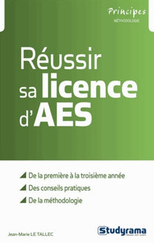 Réussir sa licence d'AES
