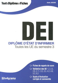 Dei Diplôme d'état d'infirmier (semestre 3)